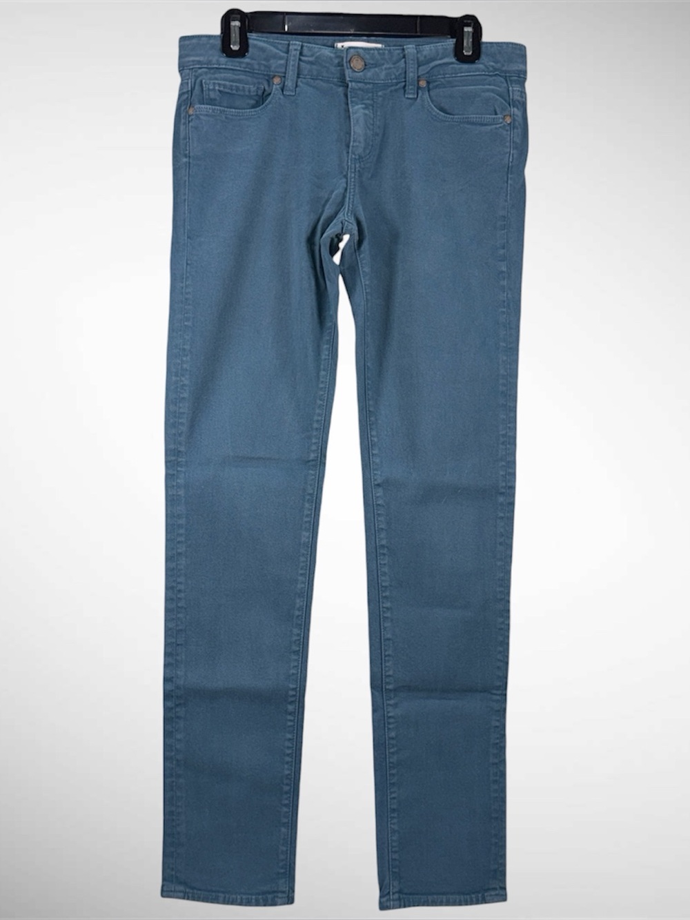 Women’s Paige Jeans Turquoise Blue Skyline Skinny Jeans Size 29